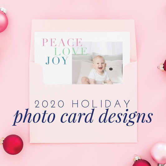 New Holiday Photo Card Designs