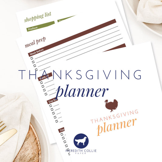 Thanksgiving Planner