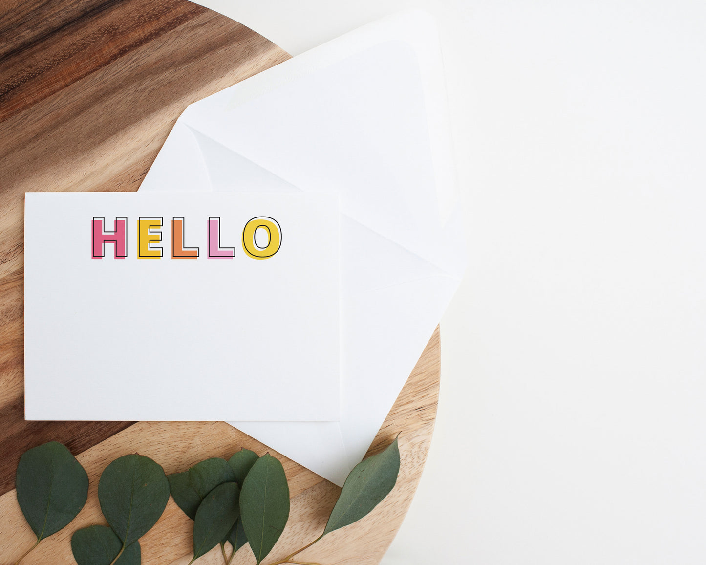 Fall Hello Friendship Note Card - Septemebr 2023