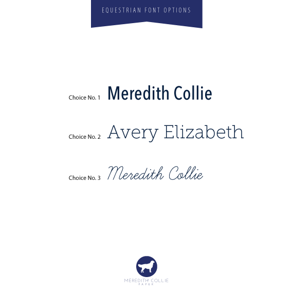 Equestrian Silhouette Notepad