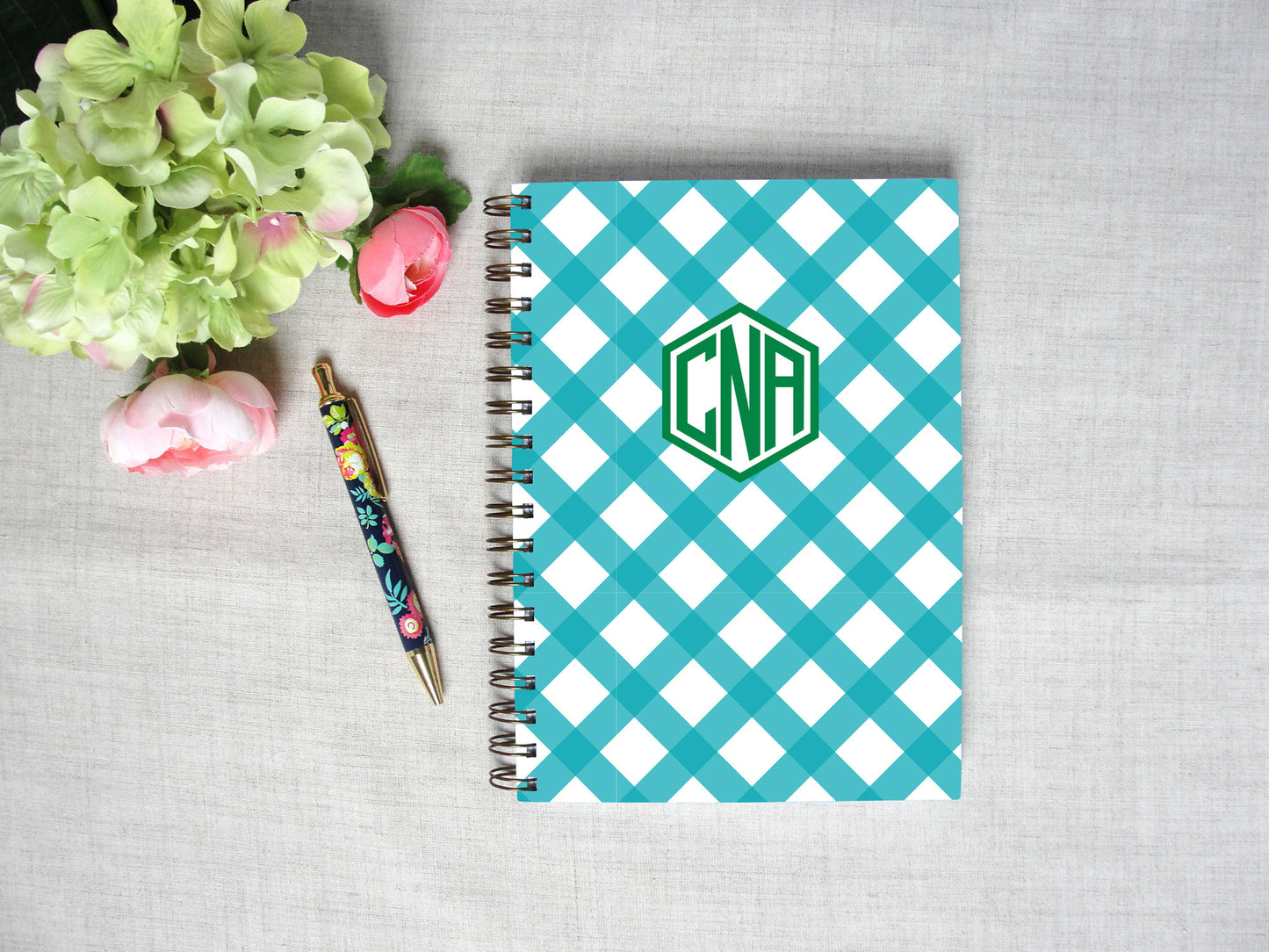 Buffalo Check Spiral Hardback Journal