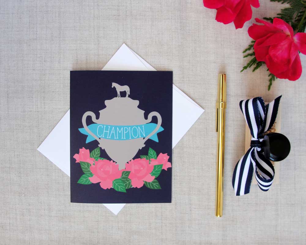 Champion Congratulations Greeting Card