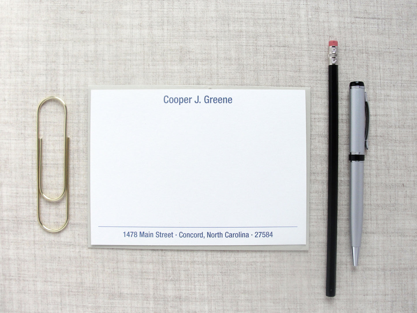 Gentlemens Personalized Stationery Vol. 1 | Meredith Collie Paper