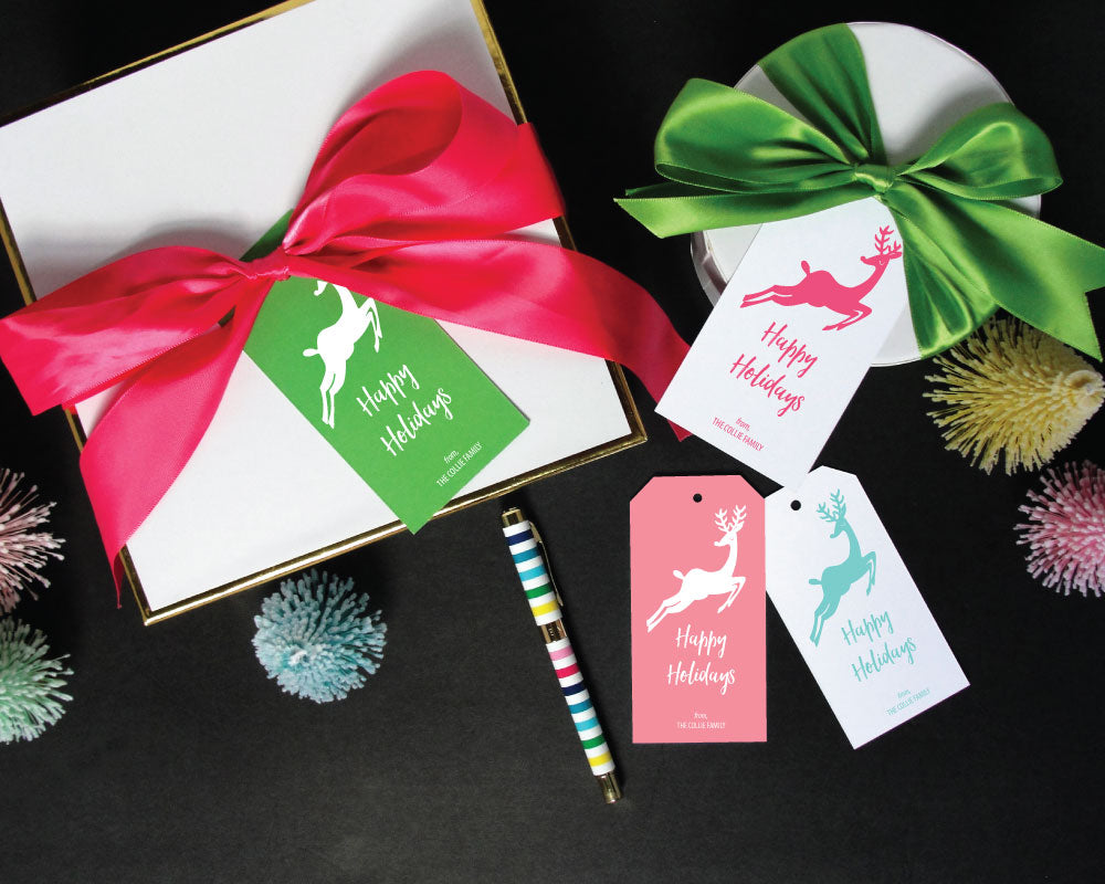 Merry Reindeer Gift Tags