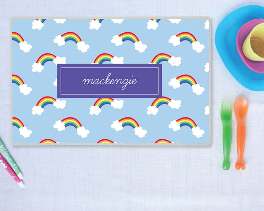 Rainbow Personalize Placemat