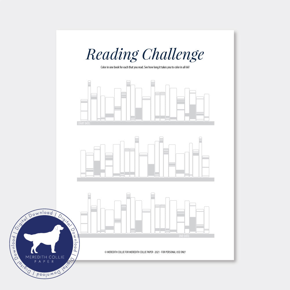 Reading Challenge Tracker