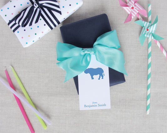 Personalized Safari Animal Gift Tags