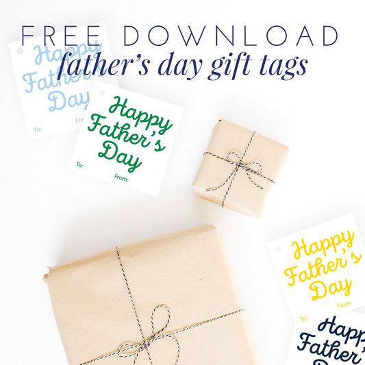 printable father's day gift tags, free download