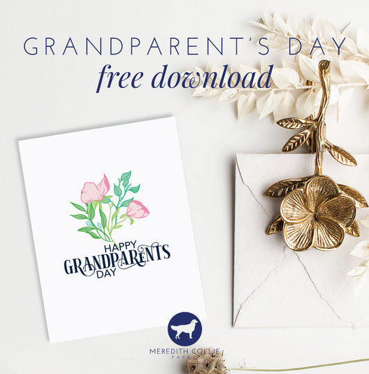 Grandparent's Day Card / Free Download