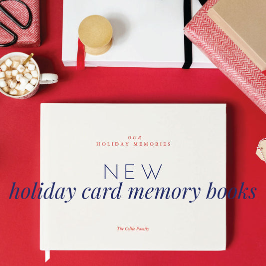 Holiday Card Memory Books