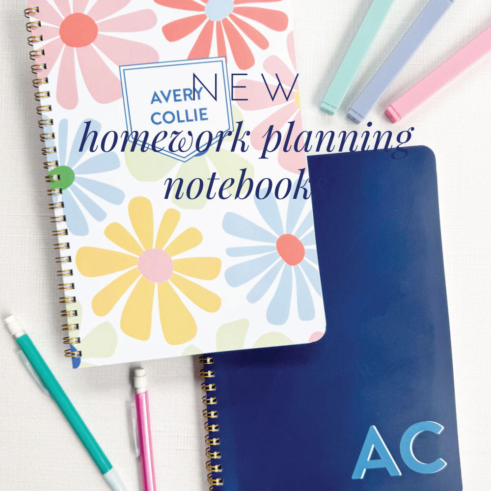 Personalized Homework Planners β Meredith Collie Paper & Design