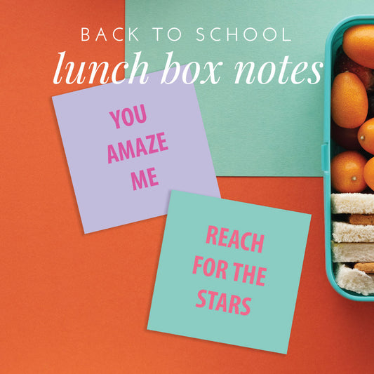 lunch box notes encouragement cards, free printable