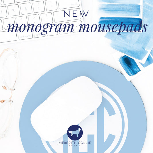 New Monogram Mousepads