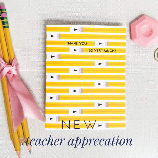 New Teacher Appreciation Designs