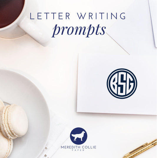 Letter Writing Prompts
