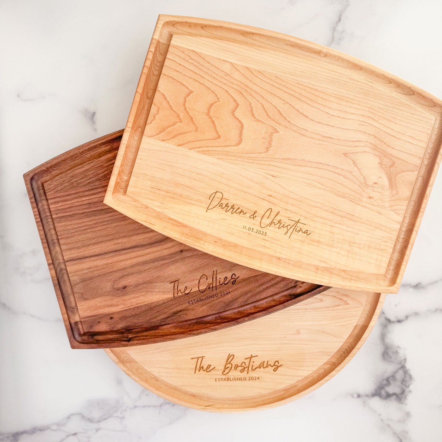 Engraved Personalized Cutting Boards