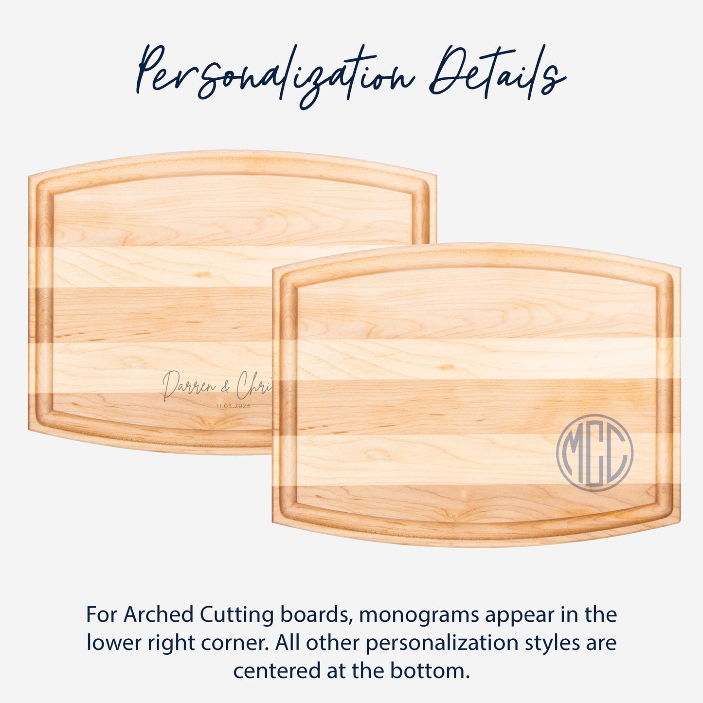 Engraved Personalized Cutting Boards