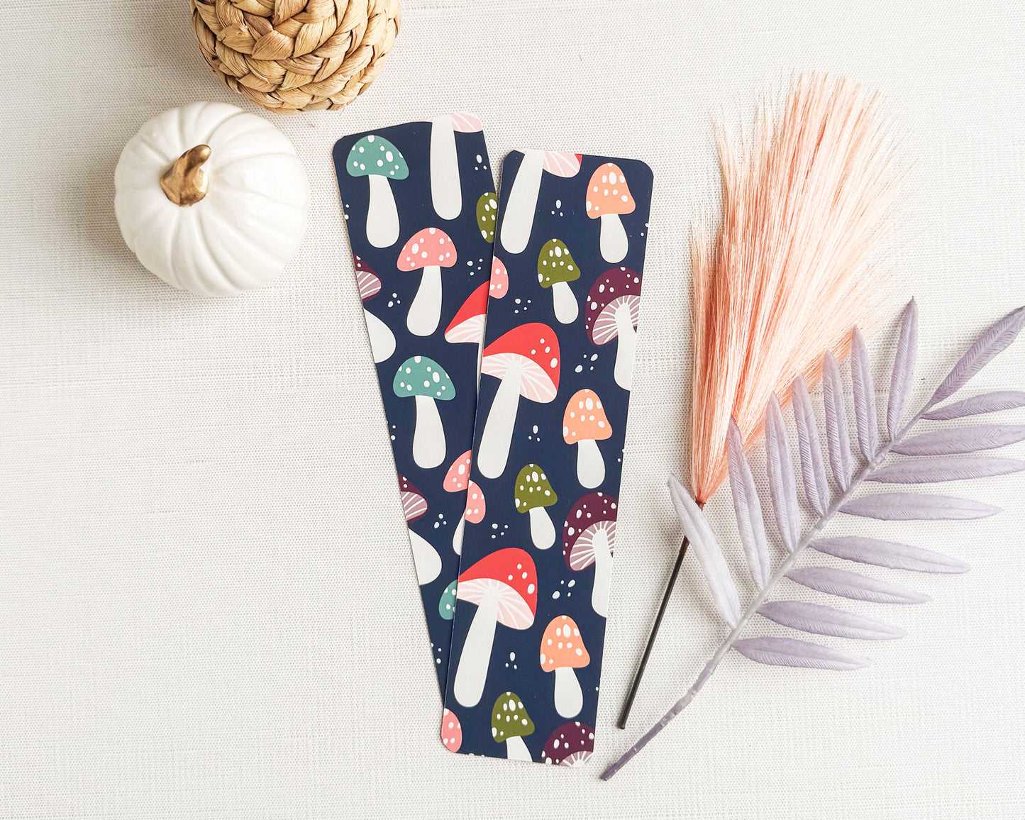 Preppy Mushroom Bookmark