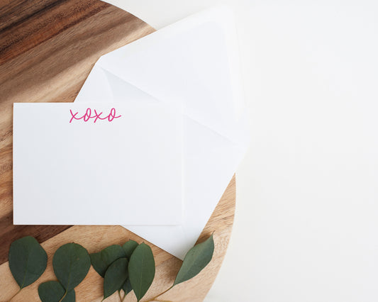 Hugs and Kisses Note Card - February 2023