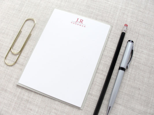 Gentlemens Personalized Stationery Vol. 2 | Meredith Collie Paper
