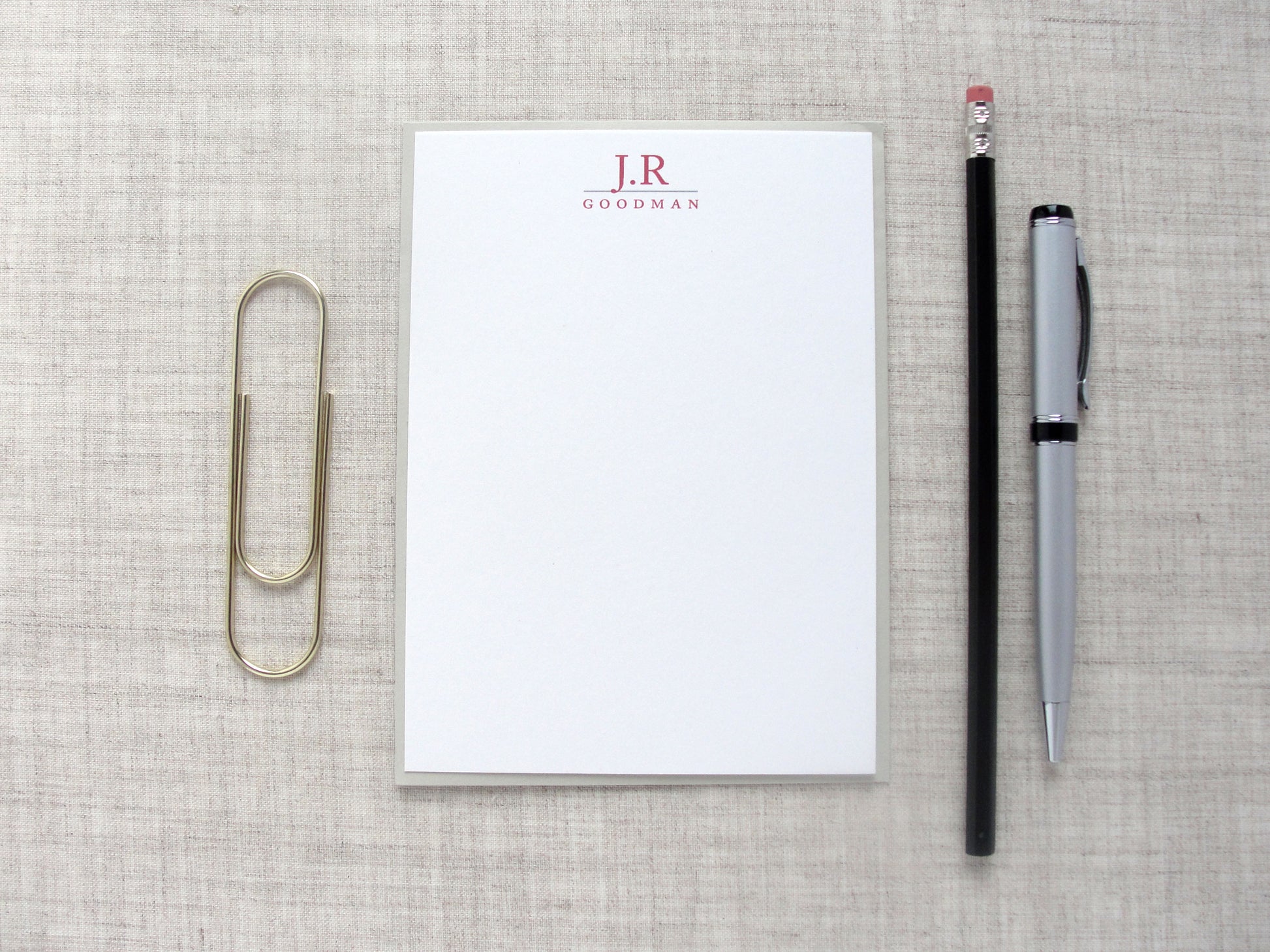Gentlemens Personalized Stationery Vol. 2 | Meredith Collie Paper