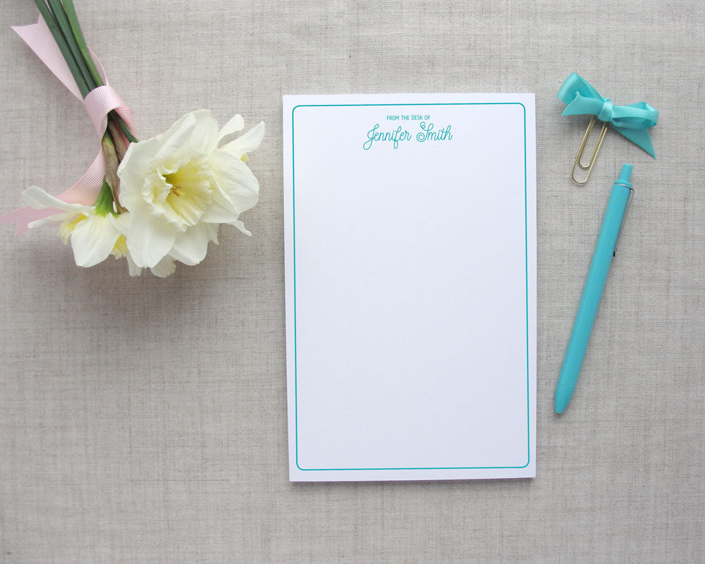 Ladies Personalized Notepad