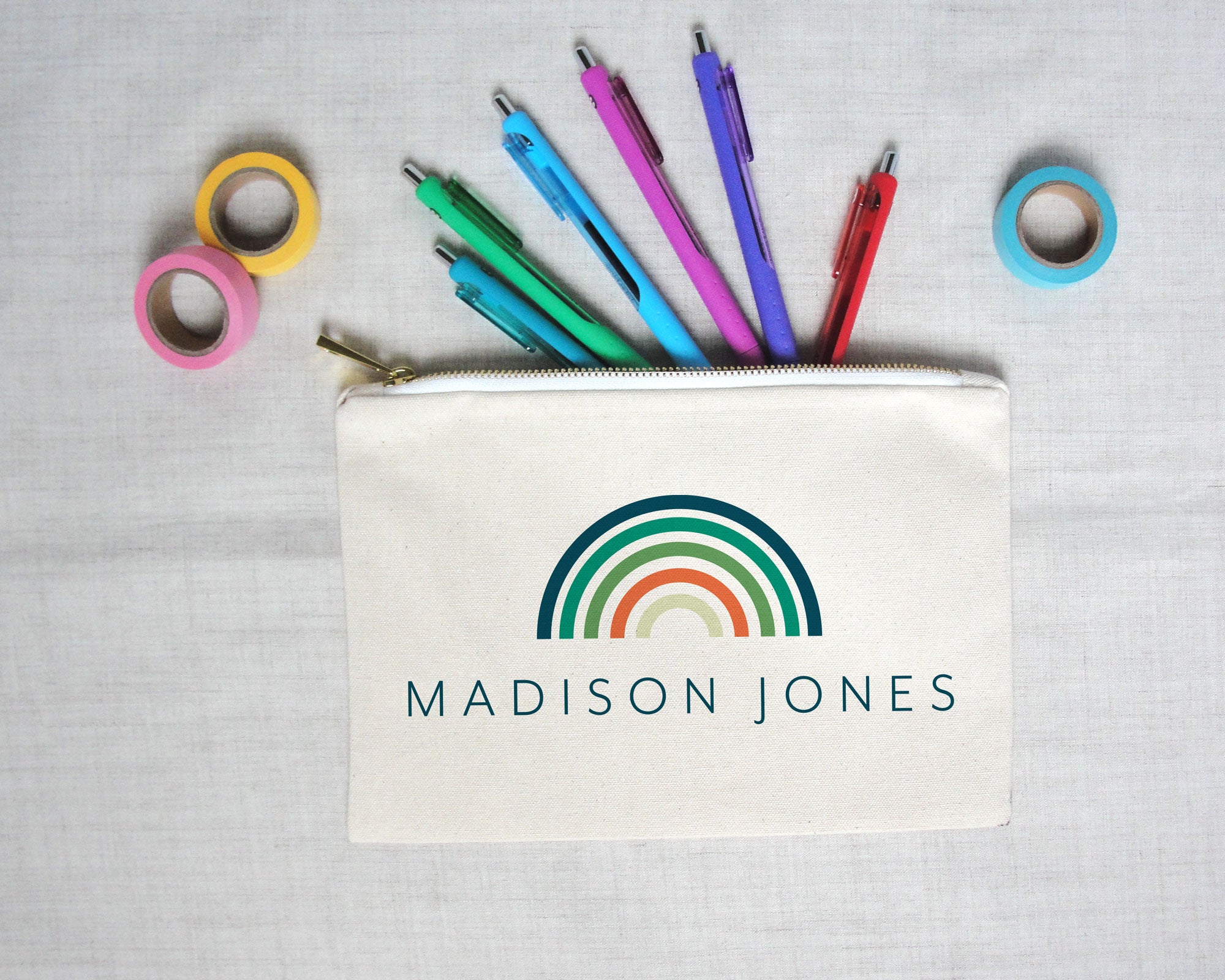 Customized pencil online pouch