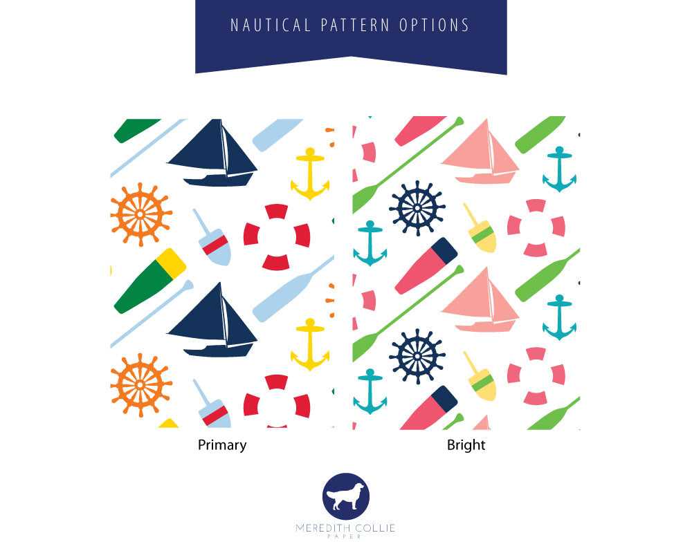 Nautical Pattern Options