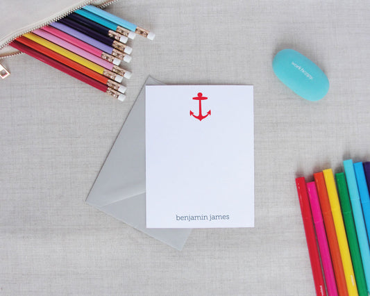 Personalized Nautical Stationery | Meredith Collie Paper