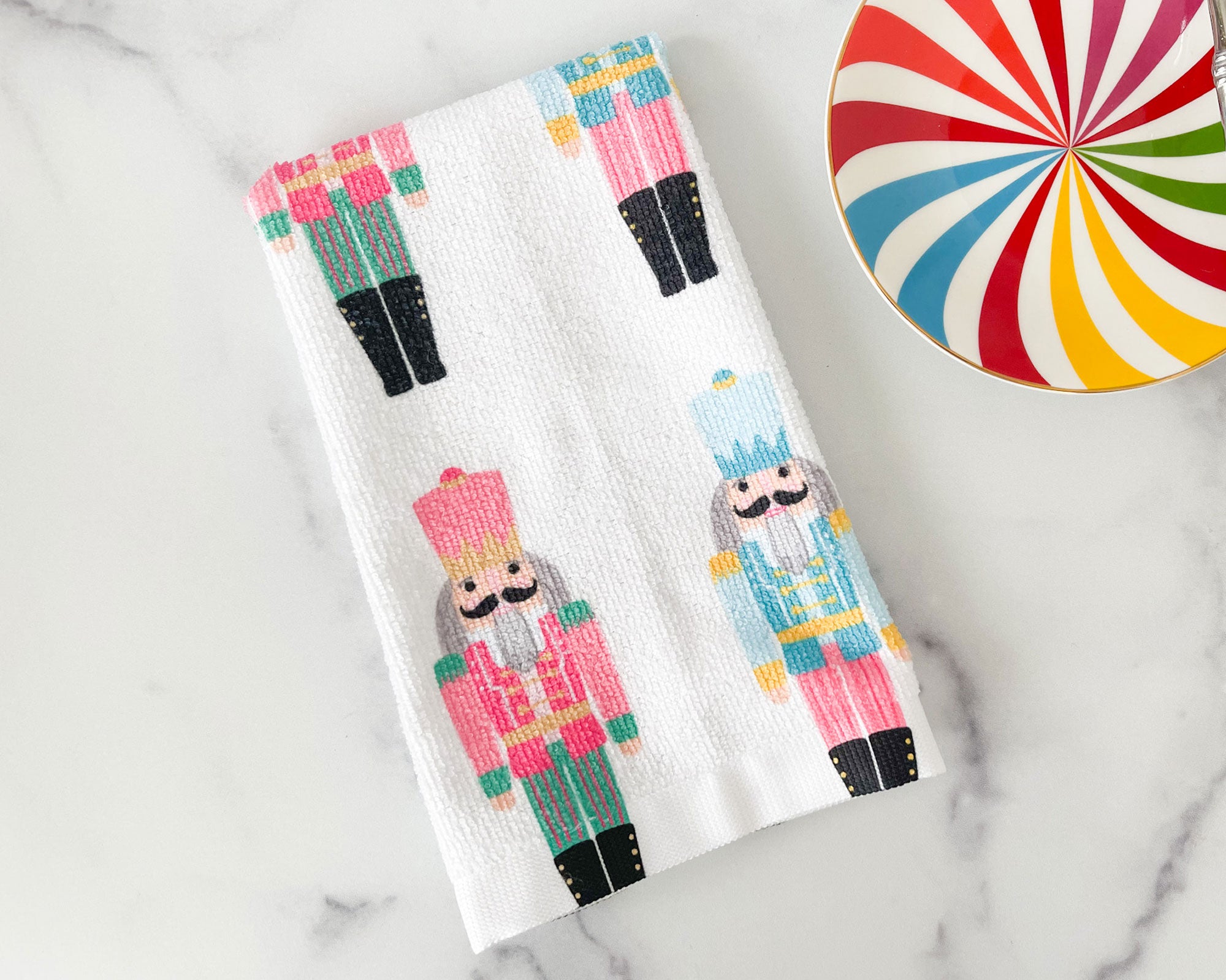 Preppy Nutcracker Holiday Hand Towel – Meredith Collie Paper & Design
