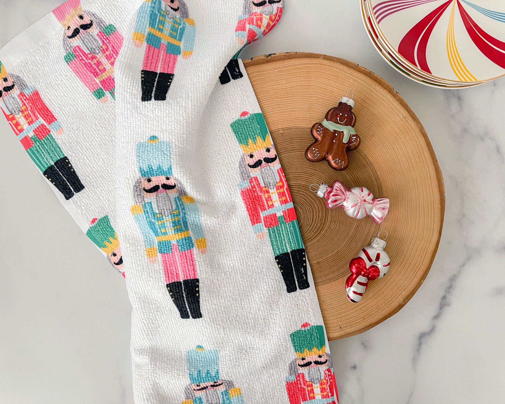 Preppy Nutcracker Holiday Hand Towel – Meredith Collie Paper & Design